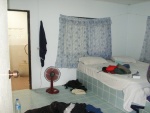 Our lovely bungalow. We quickly found another place.