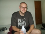 Uh... that's me I think. Who took this picture? Sure wasn't necessary...